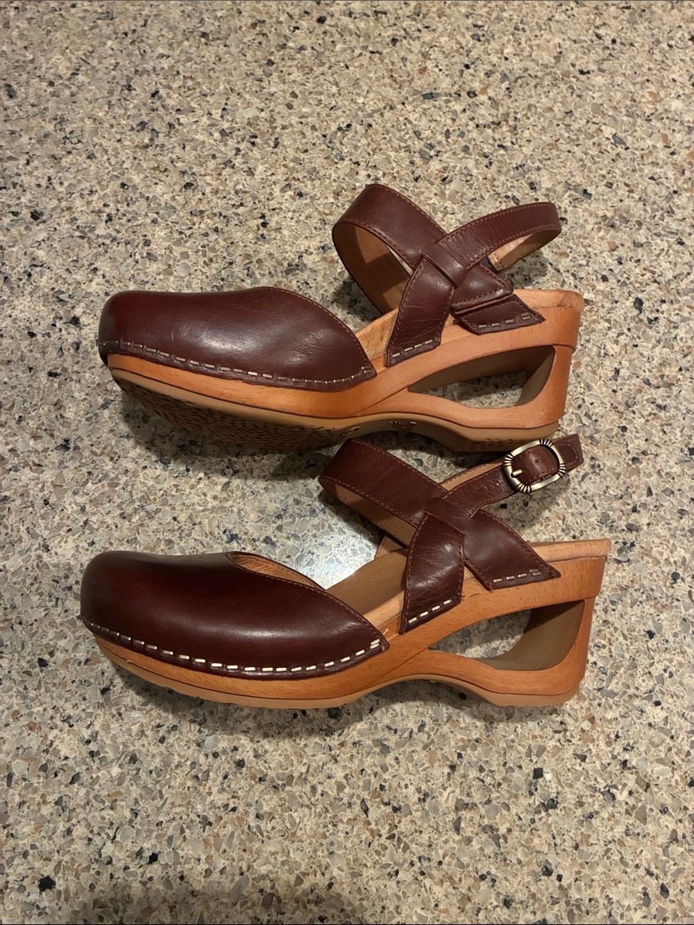 Dansko Taci Mary Jane Leather Clog Womems 36 - Picture 7 of 11